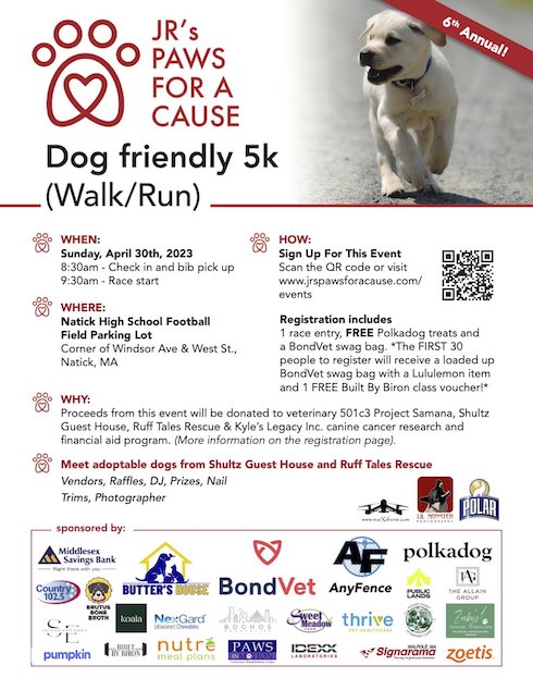 JR's Paws For a Cause 5k