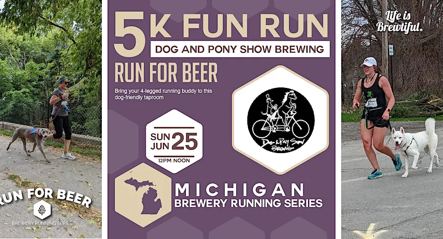 5k Beer Run x Dog and Pony