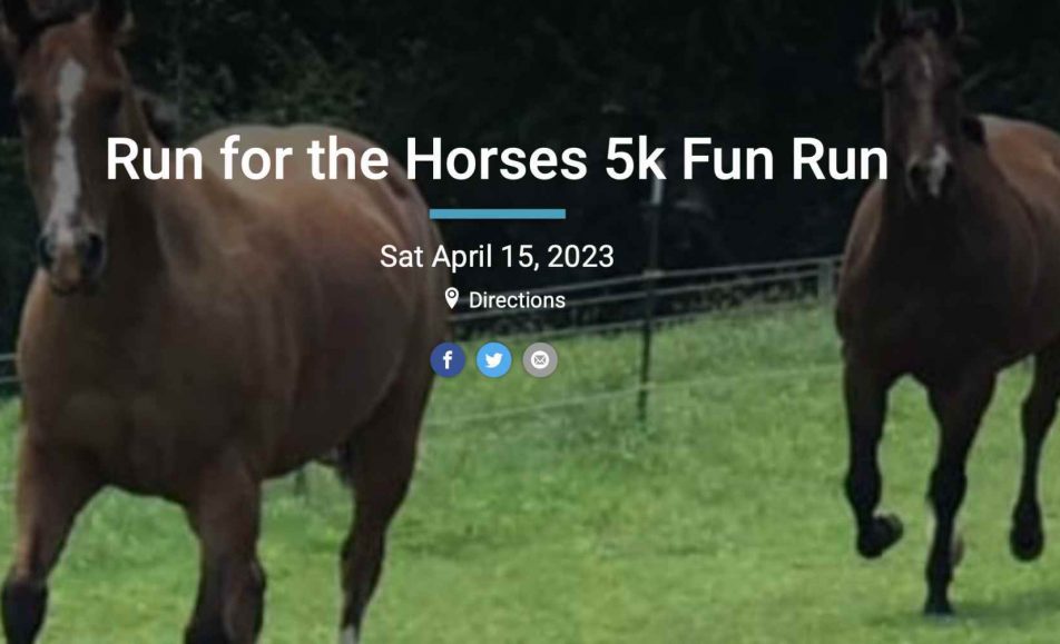 Run for the horses 5k fun run